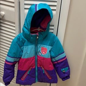 Obermeyer girls ski jacket size 5